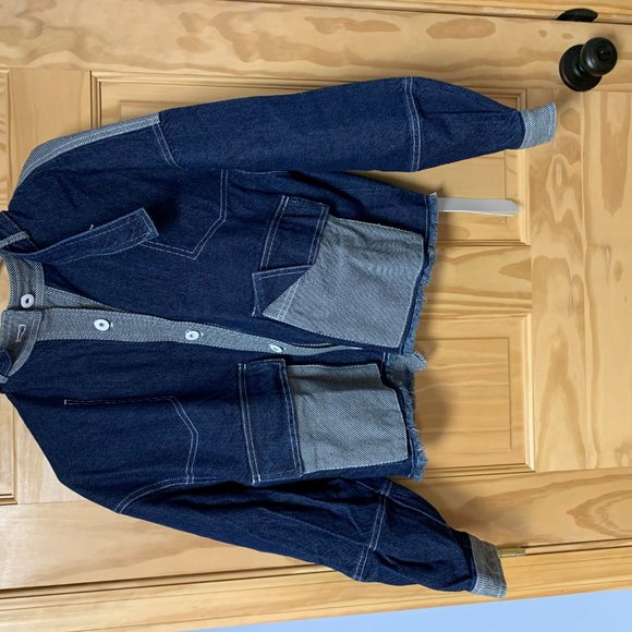 Lattelier Cropped Denim Jacket - Picture 4 of 4